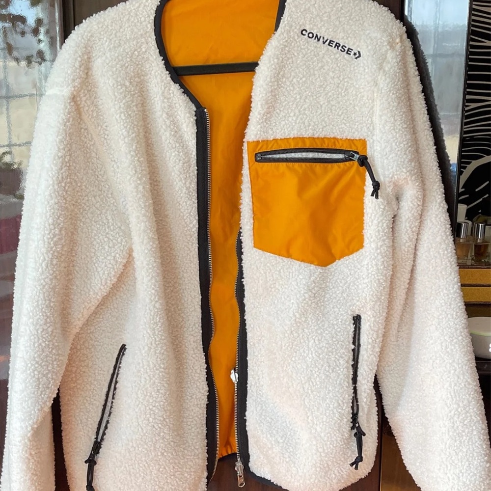 Converse Fleece Reversible Sherpa Jacket